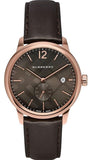 Buy Shop Burberry The Classic Brown Dial Brown Leather Strap Watch for Men - BU10012 USA Online