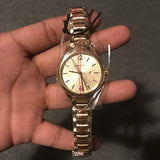 Buy Shop Burberry The Classic Champagne Dial Gold Steel Strap Watch for Women - BU10109 USA Online