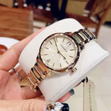 Buy Shop Burberry The Classic Champagne Dial Gold Steel Strap Watch for Women - BU10109 USA Online