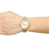Buy Shop Burberry The Classic Champagne Dial Gold Steel Strap Watch for Women - BU10109 USA Online