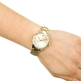 Buy Shop Burberry The Classic Champagne Dial Gold Steel Strap Watch for Women - BU10109 USA Online