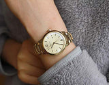 Buy Shop Burberry The Classic Champagne Dial Gold Steel Strap Watch for Women - BU10109 USA Online
