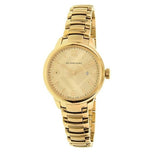 Buy Shop Burberry The Classic Champagne Dial Gold Steel Strap Watch for Women - BU10109 USA Online