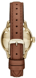 Buy Shop Burberry The Classic Champagne Gold Dial Brown Leather Strap Watch for Women - BU10101 USA Online