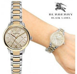 Buy Shop Burberry The Classic Champagne Gold Dial Two Tone Steel Strap Watch for Women - BU10118 USA Online