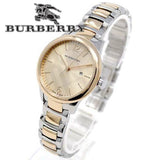Buy Shop Burberry The Classic Champagne Gold Dial Two Tone Steel Strap Watch for Women - BU10118 USA Online