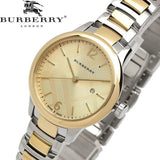 Buy Shop Burberry The Classic Champagne Gold Dial Two Tone Steel Strap Watch for Women - BU10118 USA Online