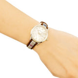 Buy Shop Burberry The Classic Gold Dial Brown Leather Strap Watch for Women - BU10114 USA Online