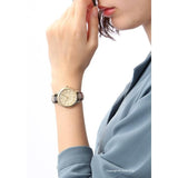 Buy Shop Burberry The Classic Gold Dial Brown Leather Strap Watch for Women - BU10114 USA Online