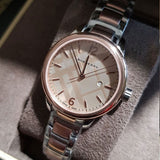 Buy Shop Burberry The Classic Pink Dial Silver Steel Strap Watch for Women - BU10111 USA Online