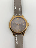 Buy Shop Burberry The Classic Quartz Grey Dial Grey Leather Strap Watch For Women - BU10119 USA Online