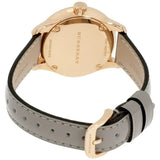 Buy Shop Burberry The Classic Quartz Grey Dial Grey Leather Strap Watch For Women - BU10119 USA Online