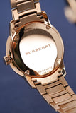 Buy Shop Burberry The Classic Rose Gold Dial Rose Gold Steel Strap Watch for Men - BU10013 USA Online