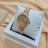 Buy Shop Burberry The Classic Rose Gold Dial Rose Gold Steel Strap Watch for Women - BU10116 USA Online