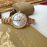 Buy Shop Burberry The Classic Rose Gold Dial Rose Gold Steel Strap Watch for Women - BU10116 USA Online