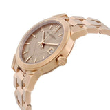 Buy Shop Burberry The Classic Rose Gold Dial Rose Gold Steel Strap Watch for Women - BU10116 USA Online