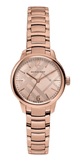 Buy Shop Burberry The Classic Rose Gold Dial Rose Gold Steel Strap Watch for Women - BU10116 USA Online