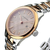 Buy Shop Burberry The Classic Rose Gold Dial Two Tone Steel Strap Watch for Women - BU10117 USA Online
