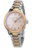 Buy Shop Burberry The Classic Rose Gold Dial Two Tone Steel Strap Watch for Women - BU10117 USA Online