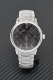 Buy Shop Burberry The Classic Round Black Dial Silver Steel Strap Watch for Men - BU10005 USA Online