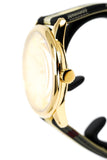 Buy Shop Burberry The Classic Round Gold Dial Brown Leather Strap Unisex Watch - BU10001 USA Online
