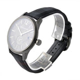 Buy Shop Burberry The Classic Round Horseferry Black Dial Black Leather Strap Watch for Men - BU10010 USA Online