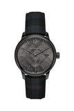 Buy Shop Burberry The Classic Round Horseferry Black Dial Black Leather Strap Watch for Men - BU10010 USA Online