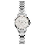 Buy Shop Burberry The Classic Silver Dial Silver Steel Strap Watch for Men - BU10004 USA Online