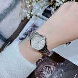 Buy Shop Burberry The Classic Silver Dial Silver Steel Strap Watch for Women - BU10108 USA Online
