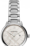 Buy Shop Burberry The Classic Silver Dial Silver Steel Strap Watch for Women - BU10108 USA Online