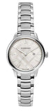 Buy Shop Burberry The Classic Silver Dial Silver Steel Strap Watch for Women - BU10108 USA Online