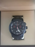 Buy Shop Burberry The Endurance Chronograph Black Dial Black Rubber Strap Watch For Men - BU9802 USA Online