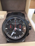 Buy Shop Burberry The Endurance Chronograph Black Dial Black Rubber Strap Watch For Men - BU9802 USA Online