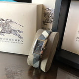 Buy Shop Burberry The Pioneer Black Dial Leather Strap Watch for Women - BU9505 USA Online