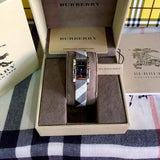 Buy Shop Burberry The Pioneer Black Dial Leather Strap Watch for Women - BU9505 USA Online
