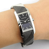 Buy Shop Burberry The Pioneer Black Dial Leather Strap Watch for Women - BU9505 USA Online
