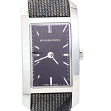 Buy Shop Burberry The Pioneer Black Dial Leather Strap Watch for Women - BU9505 USA Online