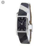 Buy Shop Burberry The Pioneer Black Dial Leather Strap Watch for Women - BU9505 USA Online