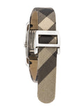 Buy Shop Burberry The Pioneer Grey Dial Leather Strap Watch for Women - BU9504 USA Online