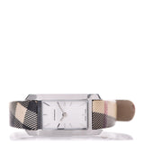 Buy Shop Burberry The Pioneer Grey Dial Leather Strap Watch for Women - BU9504 USA Online