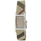 Buy Shop Burberry The Pioneer Grey Dial Leather Strap Watch for Women - BU9504 USA Online