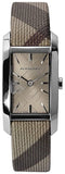 Buy Shop Burberry The Pioneer Grey Dial Leather Strap Watch for Women - BU9504 USA Online