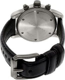 Buy Shop Burberry Utilitarian Chronograph Black Dial Black Leather Strap Watch for Men - BU7813 USA Online