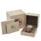Buy Shop Burberry Utilitarian Chronograph White Dial Tri Tone Leather Strap Watch for Women - BU7820 USA Online