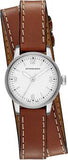 Buy Shop Burberry Utilitarian White Dial Brown Leather Strap Watch for Women - BU7848 USA Online