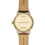 Buy Shop Burberry Utilitarian White Dial Multicolor Leather Strap Watch for Women - BU7853 USA Online