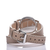 Buy Shop Burberry Utilitarian White Dial Pink Leather Strap Watch for Women - BU7847 USA Online