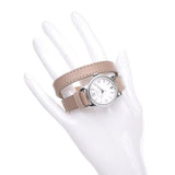 Buy Shop Burberry Utilitarian White Dial Pink Leather Strap Watch for Women - BU7847 USA Online