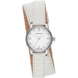 Buy Shop Burberry Utilitarian White Dial White Leather Strap Watch for Women - BU7846 USA Online