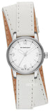 Buy Shop Burberry Utilitarian White Dial White Leather Strap Watch for Women - BU7846 USA Online